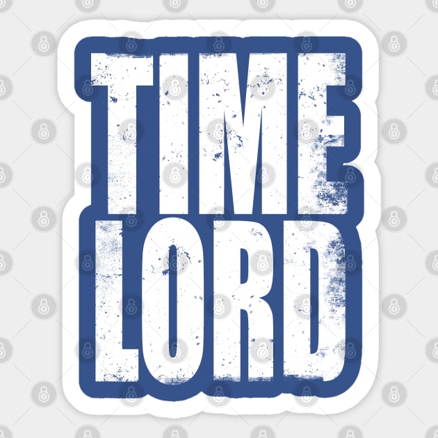 Time Lord Sticker by stateements